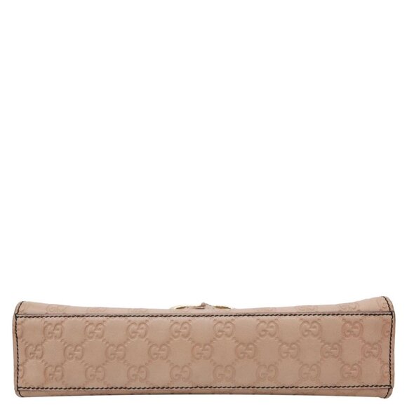 Gucci Emily Medium Leather Chain Shoulder Bag Pink 295402 - Picture 9 of 14